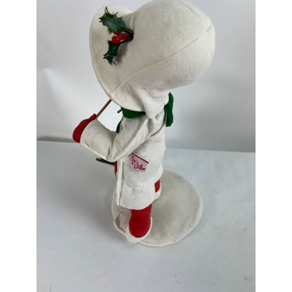 Vintage 1994 Annalee Drummer Boy Doll With Felt Hat & Drum Holiday Decoration - Picture 5 of 7